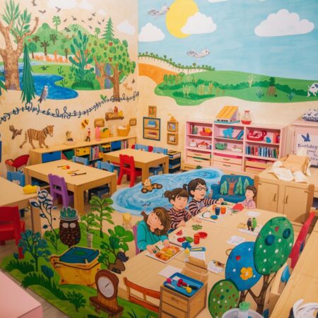 recreate this type of kindergarten ilutration services images 2.5 to 3 year old care at Teaching World (1)