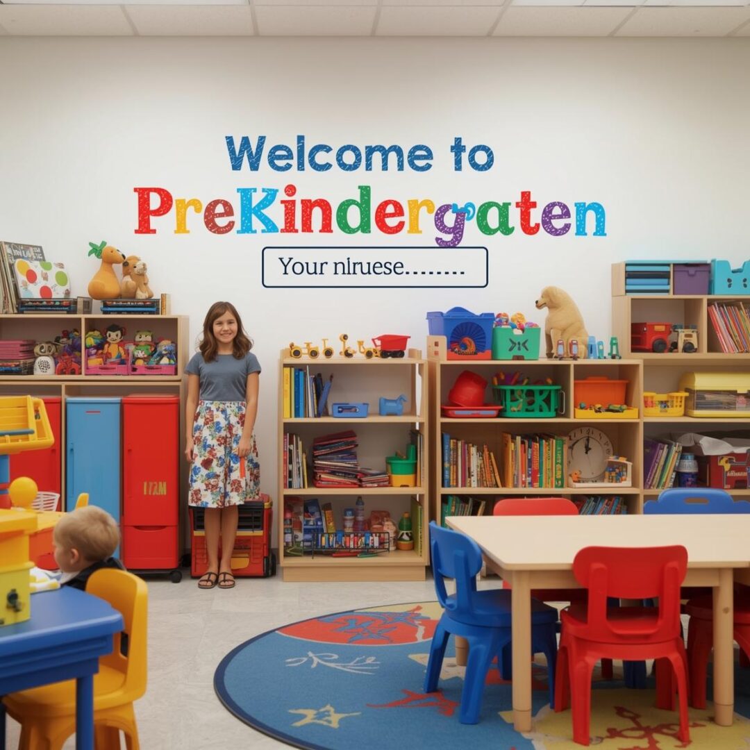 Prekindergarten with name